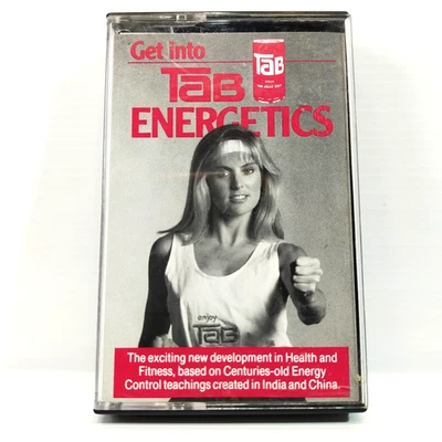 Get Into TAB Energetics Vintage Audio Promotional Fitness Cassette Tape Rare - Image 1 of 4