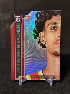 ZACCHARIE RISACHER 2024-25 Totally Certified Portraits #24 Rookie (RC) Hawks - Picture 1 of 2