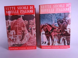 Sette secoli di novelle italiane. Libro di Goffredo Bellonci, Casini anno 1953 - Foto 1 di 14