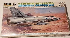 Fujimi 1/48 Scale Dassault Breguet Mirage III C Model Kit Factory Sealed - Picture 1 of 1