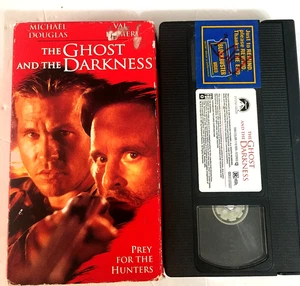 The Ghost and the Darkness VHS Tape Ships Same Day With Tracking - Picture 1 of 2