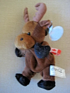 Coca-Cola  International Collection Canada Moose Plush Toy 1999 w/tags - Picture 1 of 10