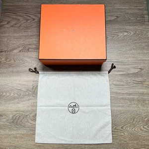 Hermes Handbag Box 38 x 34 X 15.5 Cm + Large Dust Bag 46 x 44 Cm - Kelly Birkin - Picture 1 of 19
