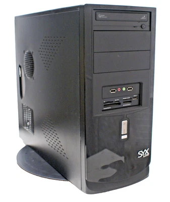 Systemax SYX- Intel G10491-401 Mobo i7-2600@3.4GHz 16GB 500Gb Windows 10 Pro - Image 1 of 4