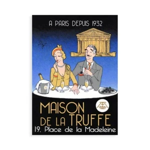 Stampa su Tela su Carta Poster o Quadro Got Jean-Pierre Diamant noir - Picture 1 of 2