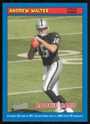 2005 Bazooka Blue #195 Andrew Walter - Image 1 of 2