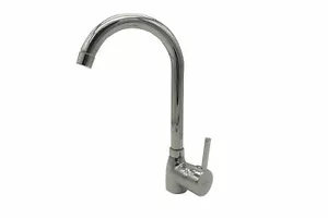 Rubinetto miscelatore monocomando lavello cucina canna alta rotazione a 360 - Imagen 1 de 1
