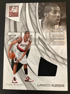 2009-10 Donruss Elite In the Zone Jersey LaMarcus Aldridge ed/299 - Bild 1 von 2