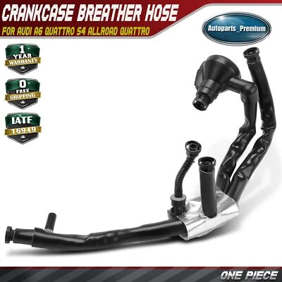 Engine Crankcase Vent Valve w/ Hose for Audi A6 Quattro S4 00-02 Allroad Quattro - Image 1 of 4