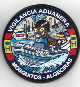 parche POLICIA ADUANAS ALGECIRAS VIGILANCIA ADUANERA spain customs police patch - Imagen 1 de 1