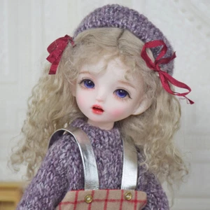 1/6 BJD Doll Fashion Doll with Removable Wigs Handmade Clothes Shoes Full Set - Picture 1 of 15