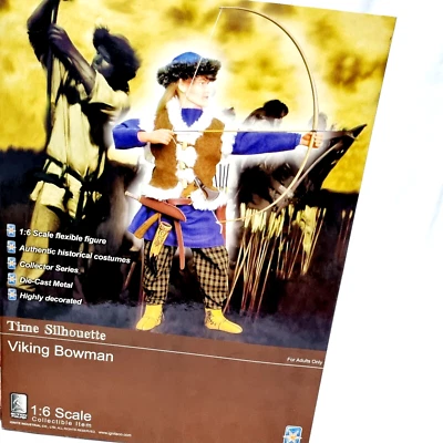 Ignite 1:6 Time Silhouette Viking Bowman Scale Action Figure Collector Series - Image 1 of 4