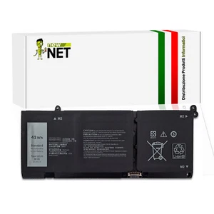 Batteria compatibile con Dell Vostro 15 3510 3520 3530 3535 5510 11.25V 3467mAh - Foto 1 di 6