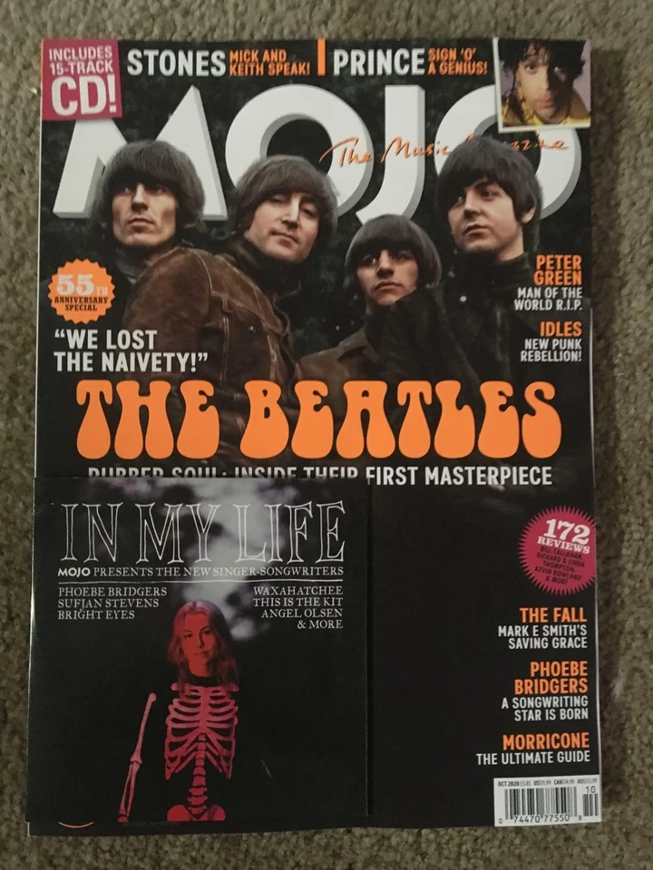 MOJO Magazine & CD Oct 2020 BEATLES RUBBER SOUL Paul John George PETER GREEN New - Image 1 of 1