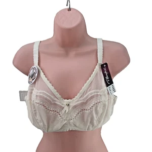 Playtex Underwired Secret Comfort Bra, Size UK 40B, Ivory, RRP £36 P09AV - Picture 1 of 15