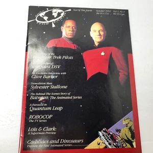 NOT OF THIS EARTH OKTOBER 1993 VOL. 1 #1 STAR TREK, SeaQuest, Dinosaurier usw. - Bild 1 von 4