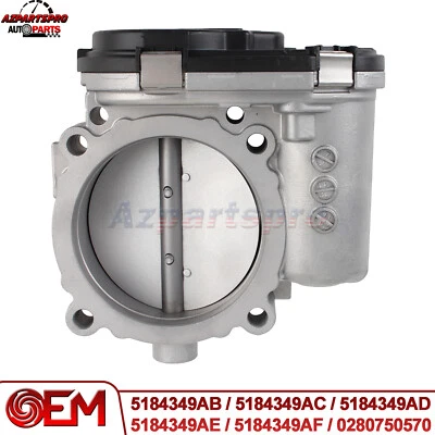 OEM Throttle Body for Dodge Ram Jeep Cherokee Chrysler 300 3.0L 3.6L 2011-2018 - Image 1 of 4