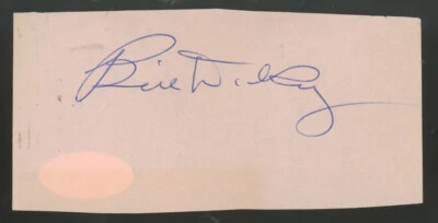 Bill Dickey Signed Autographed Cut JSA - Image 1 of 4