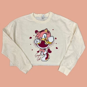 Super Girl Speed: Sonic Crop Sweater - Picture 1 of 1