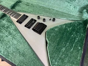 1993 Jackson Dave Mustaine King V Pro - Silver Sparkle - Picture 1 of 20