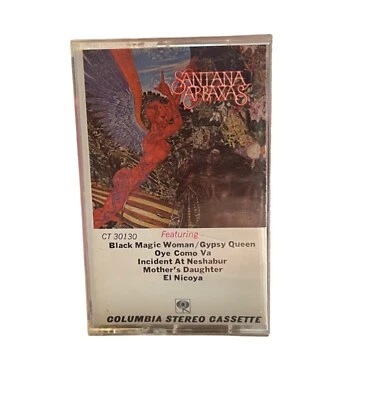 Vintage Santana ~ Abraxas ~ Cassette Tape ~ PCT 30130 ~Tested ~ Fast Shipping! - Image 1 of 3