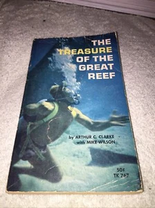 The Treasure of the Great Reef by Arthur C. Clarke PB Scholastic 1966 1st Print - Picture 1 of 3