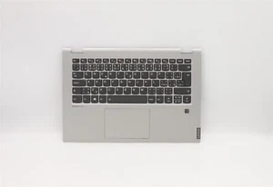 Lenovo Ideapad C340-14IML Clavier Repose-Main Couvercle Tchèque Gris 5CB0S17471 - Picture 1 of 4