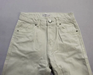 Mango Kids Girls Mid Rise Mommy Fit Jeans EJ1 Cream Size US Size 11 NWT - Picture 1 of 4