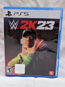 WWE 2K23 (PlayStation 5, PS5, 2023) Video Game Tested Working Wrestling Cena - Picture 1 of 2