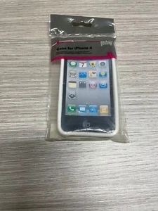 Custodia Goobay per iPhone 4 / 4S bianca nuova - Foto 1 di 1