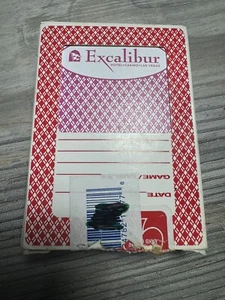 EXCALIBUR CASINO CARTAS LAS VEGAS - Sello roto - Imagen 1 de 6