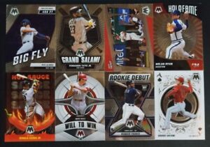 2022 Panini Mosaic Baseball INSERTS with Rookies You Pick the Card