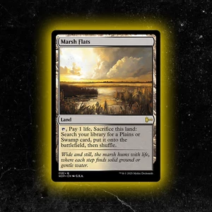 Marsh Flats - Custom Magic: The Gathering Card - High-Quality - Picture 1 of 6