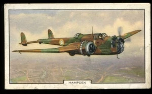 Tobacco Card, Gallaher, AEROPLANES, Aircraft, 1939, Hampden, #12 - Picture 1 of 2