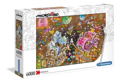 Clementoni 36527 Mordillo 'Der Kuss' – Puzzle 6000 Teile