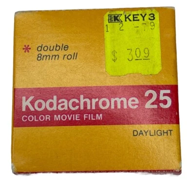 Película deslizante sellada Kodachrome 25 colores KM 135-36 caduca 2/80 NOS 35 mm vintage Foto 1 de 4
