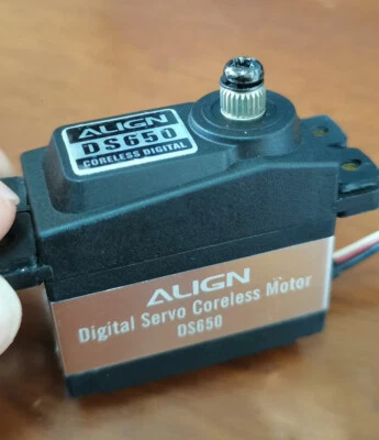 Align DS650 Digital High Torque Coreless Metal Gear Servo - Image 1 of 4