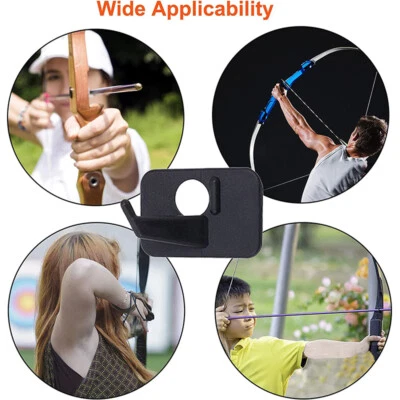 10PCS Archery Arrow Rest RH/LH Stick On for Takedown Recurve Bow Target Plastic - Image 1 of 4