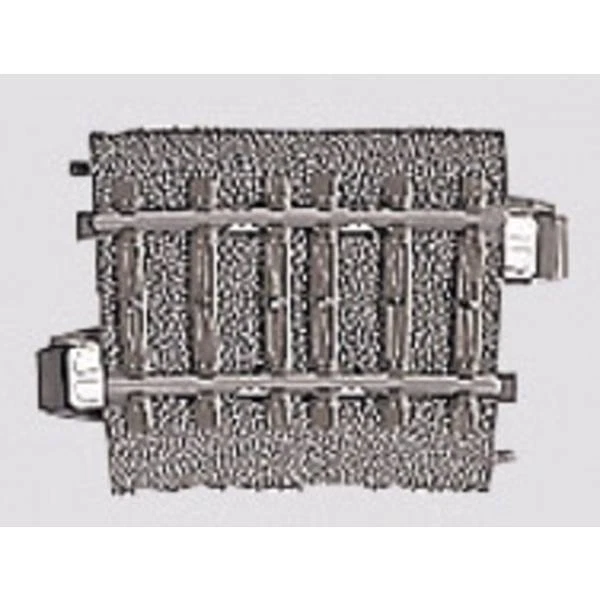 H0 mrklin c con massicciata 24206 binario curvo - Immagine 1 di 1