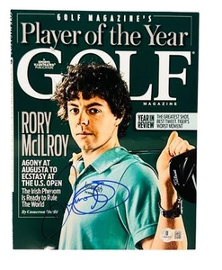 RORY MCILROY SIGNED 8x10 PHOTO 2025 MASTERS PGA AUTOGRAPH+BECKETT COA - Picture 1 of 1