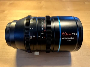Sirui Anamorphic 50mm T2.9 FF1.6x RF-Mount - Bild 1 von 4