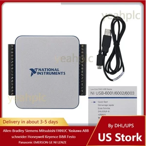 NUEVO Dispositivo de E/S Multifunción USB National Instruments USB6002 USB-6002 13 DIO - Imagen 1 de 6