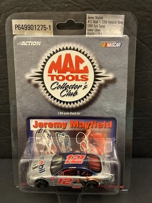 1999 Action Limited Edition 1/64 Jeremy Mayfield #12 Mobil1 125th Kentucky Derby - Image 1 of 4