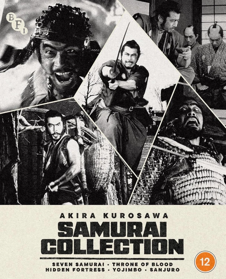 [PREORDER 17.11.25] BFI AKIRA KUROSAWA SAMURAI COLLECTION Blu-ray Set