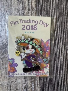 LE DLP Mickey Coco Dia de los Muertos of the Dead Paris Disney Pin Trading Day - Bild 1 von 1