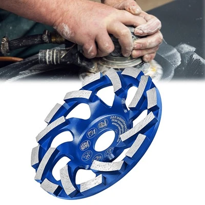 MARKENLOS Profi Diamant Schleiftopf 125mm Schleifteller,Topfscheibe Granit,Estrich,Beton