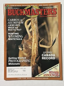 Buckmasters Whitetail Magazine Dec 1997 Jan 1998 Christmas Catalog Inside - Foto 1 di 3