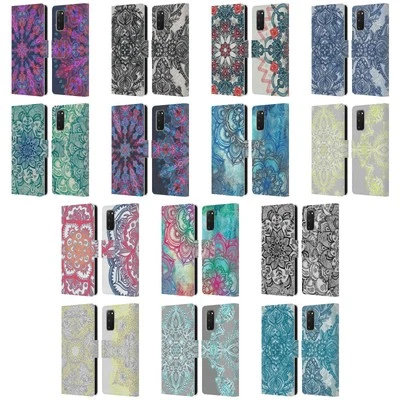 OFFICIAL MICKLYN LE FEUVRE MANDALA 3 LEATHER BOOK CASE FOR SAMSUNG PHONES 1 - Image 1 of 4