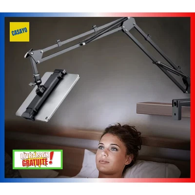 Support Tablette Téléphone Universel Lit Réglable – Bras Long Rotatif 360° - Bild 1 von 4
