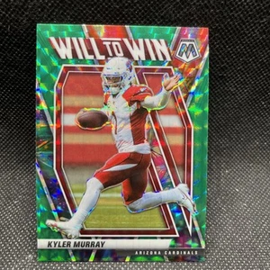 KYLER MURRAY #WW-3 2021 PANINI MOSAIC CARDINALS WILL TO WIN GREEN - Picture 1 of 2